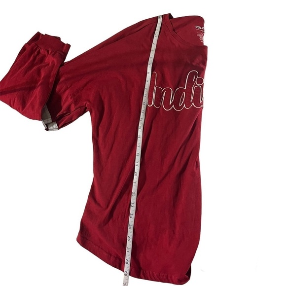 Women's Colosseum Indiana Hoosiers Long Sleeve Tee, Size XL - Picture 6 of 6